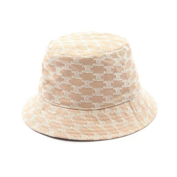 Celine Triomphe Bucket Hat Beige main image 5
